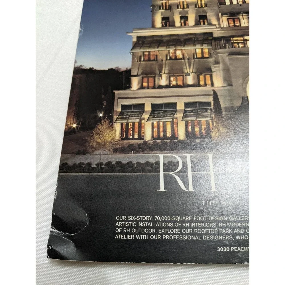 RH (RESTORATION HARDWARE) 2019 CATALOG INCREDIBLE ITEMS GREAT PHOTOS